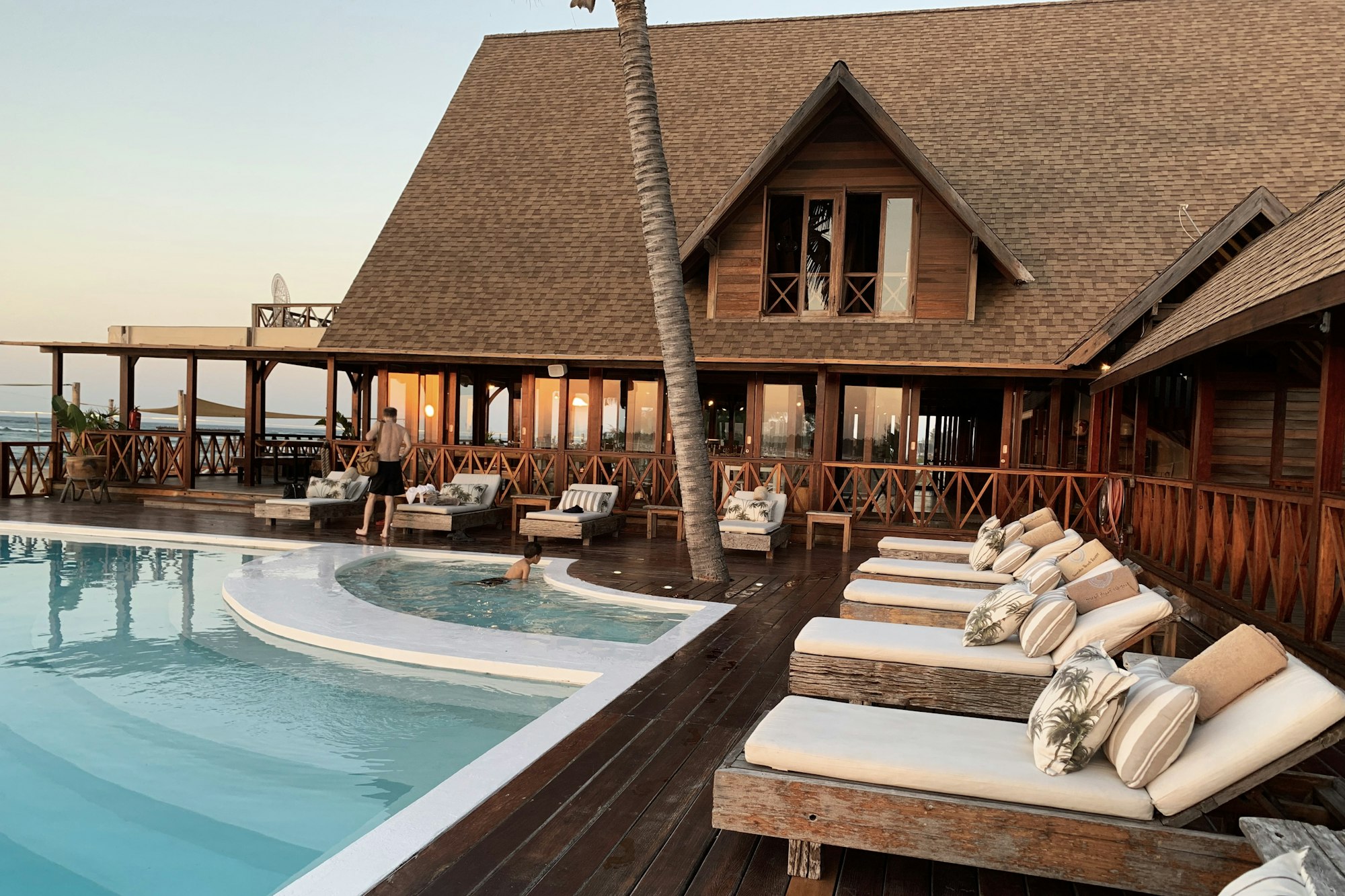 Certified luxury resort pool
